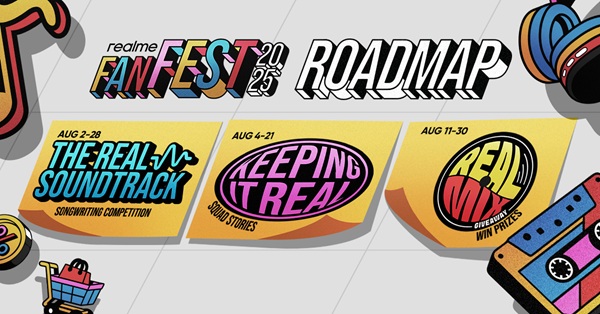 realme FanFest 2025 kicks off with The Juans and nationwide songwriting contest
