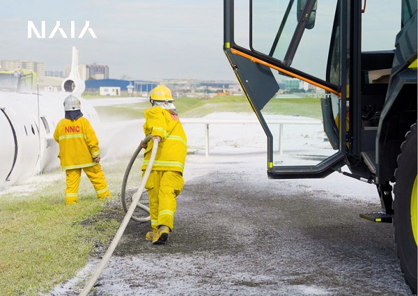 NAIA responders meet global standards in full-scale crash drill