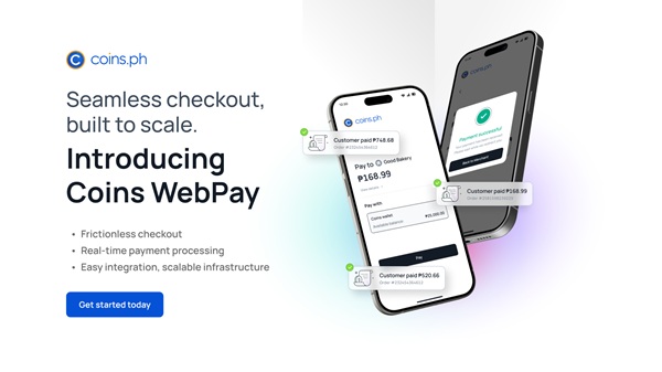 Coins.ph rolls out Coins Webpay to boost online payments for Philippine merchants