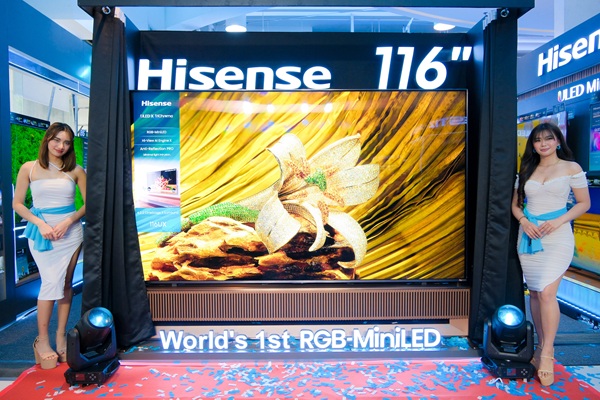 The ultimate view is here: Hisense reveals the world’s biggest TV