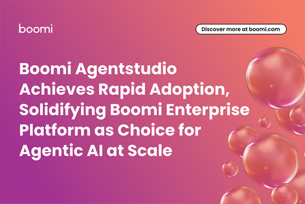 Boomi Agentstudio sees rapid adoption, reinforcing Boomi Enterprise Platform as leader in agentic AI at scale