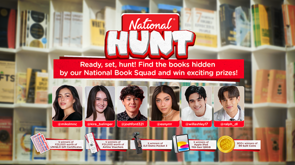 National Book Store launches the National Hunt with PBB celebrity collab housemates