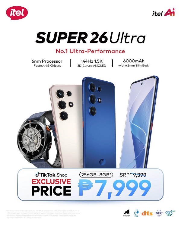 itel Super 26 Ultra launches in the Philippines