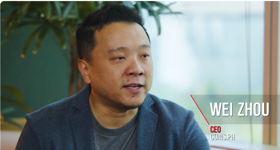 Coins.ph CEO Wei Zhou
