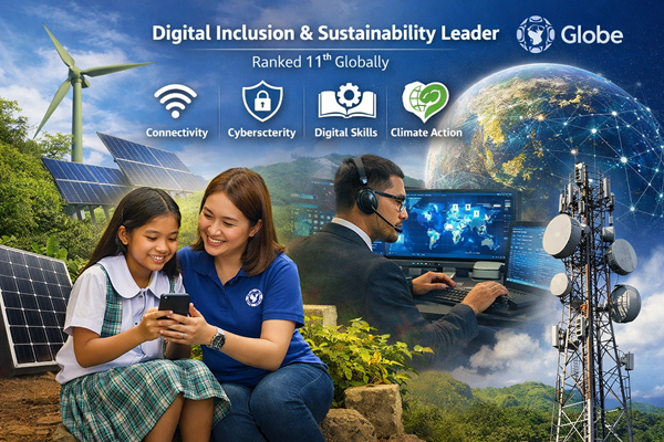 Globe tops Southeast Asia in 2026 digital inclusion benchmark, ranks 11th globally