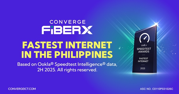 Converge wins multiple Ookla Speedtest awards, reinforces connectivity commitment